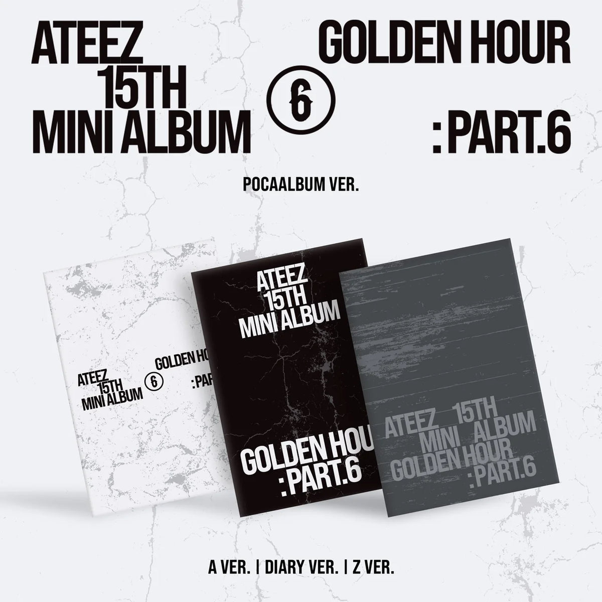 [Pre Order] ATEEZ - GOLDEN HOUR : PART.6 POCAALBUM