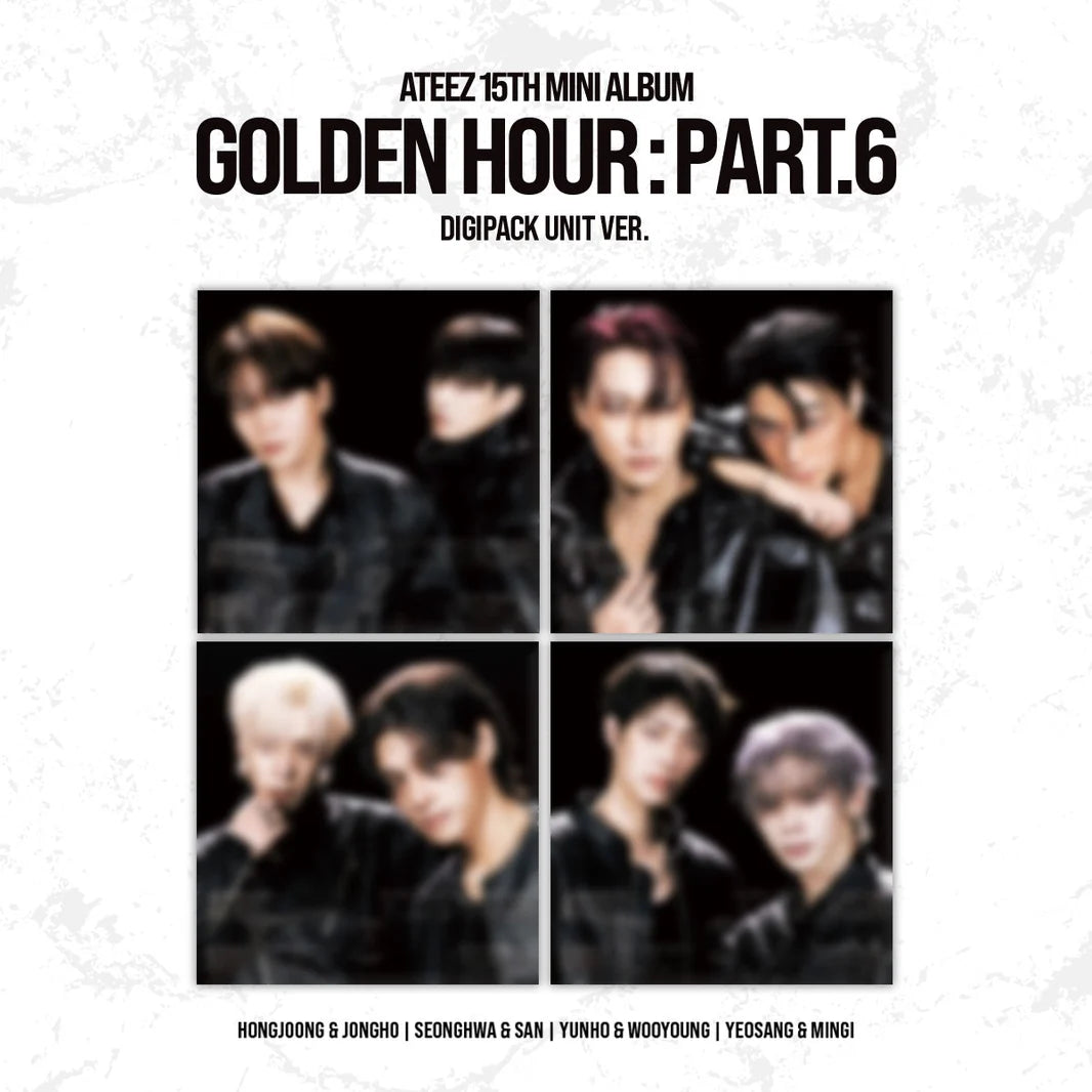 [Pre Order] ATEEZ - GOLDEN HOUR : PART.6 Digipack (Unit Ver)