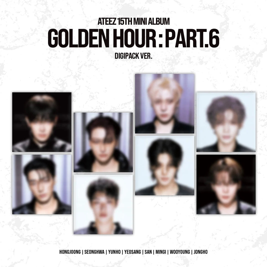 [Pre Order] ATEEZ - GOLDEN HOUR : PART.6 Digipack
