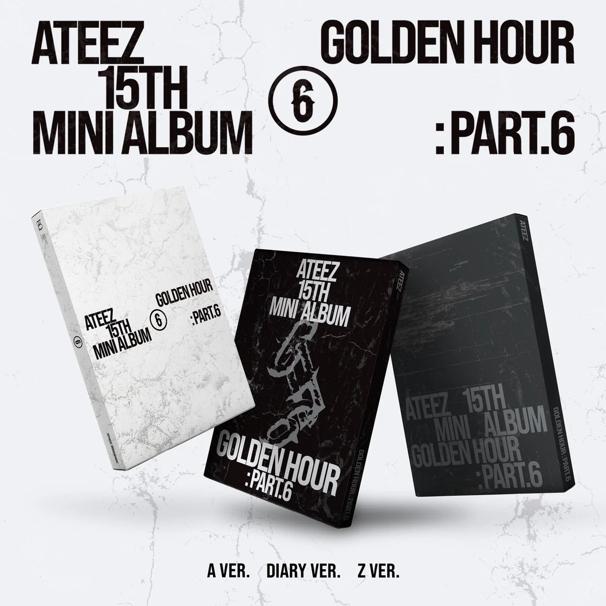 [Pre Order] ATEEZ - GOLDEN HOUR : PART.6 Standard Ver