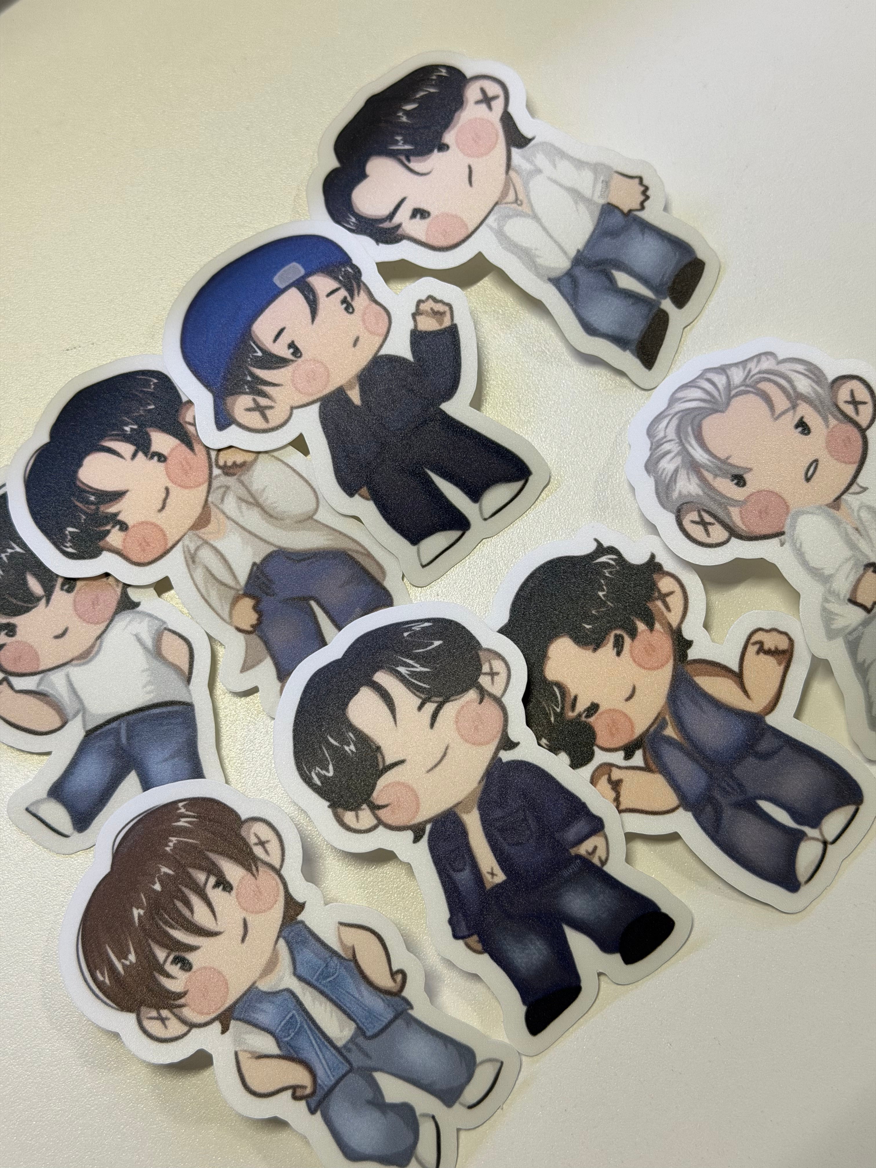 🍋 Lemon Drop Chibi ATEEZ MV Stickers-thumbmail-3