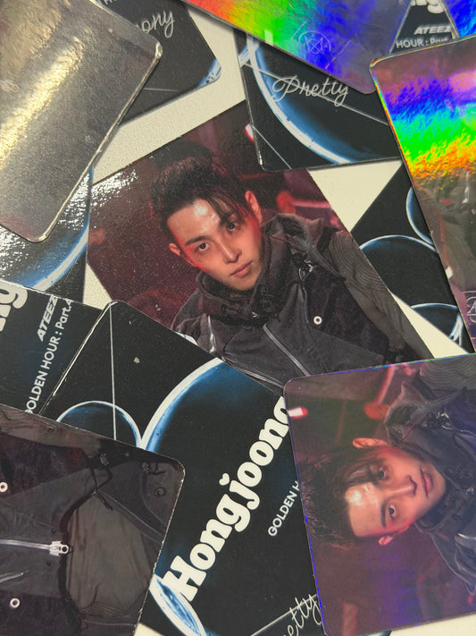 Hongjoong (ATEEZ) “Adrenaline” Music Core Lomo Photocard
