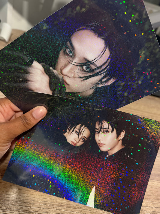 Stray Kids 5x7 Holographic DO IT Concept Photo Prints