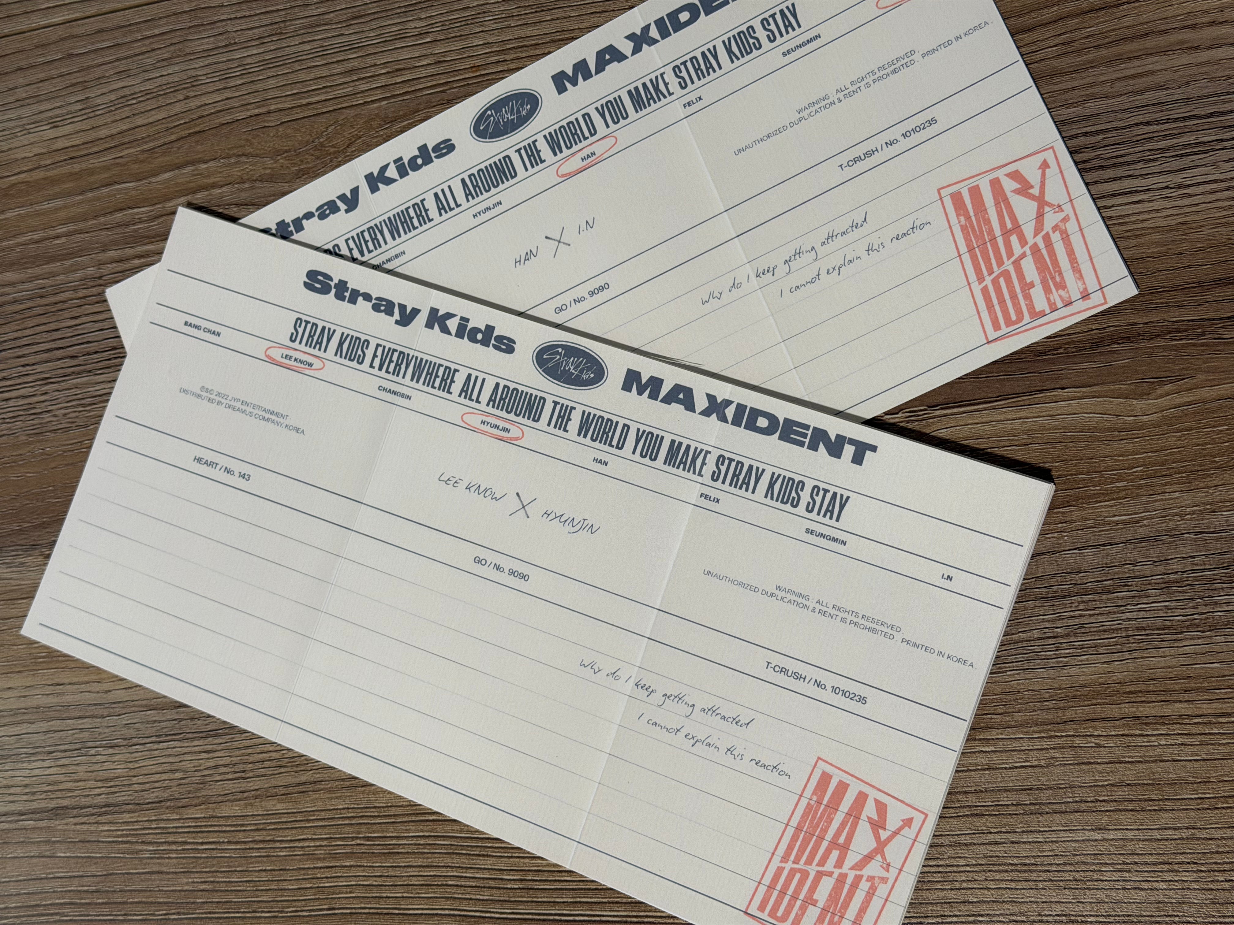 💘 MAXIDENT Accordion Notepads