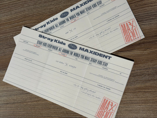 💘 MAXIDENT Accordion Notepads