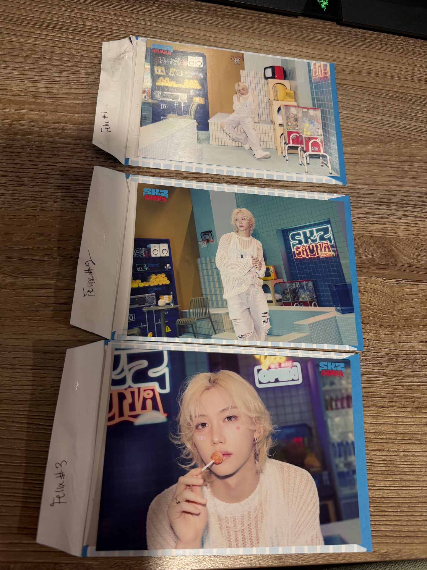 Stray Kids Sauna Official Trading Card – JYP Japan Pop-Up 2025