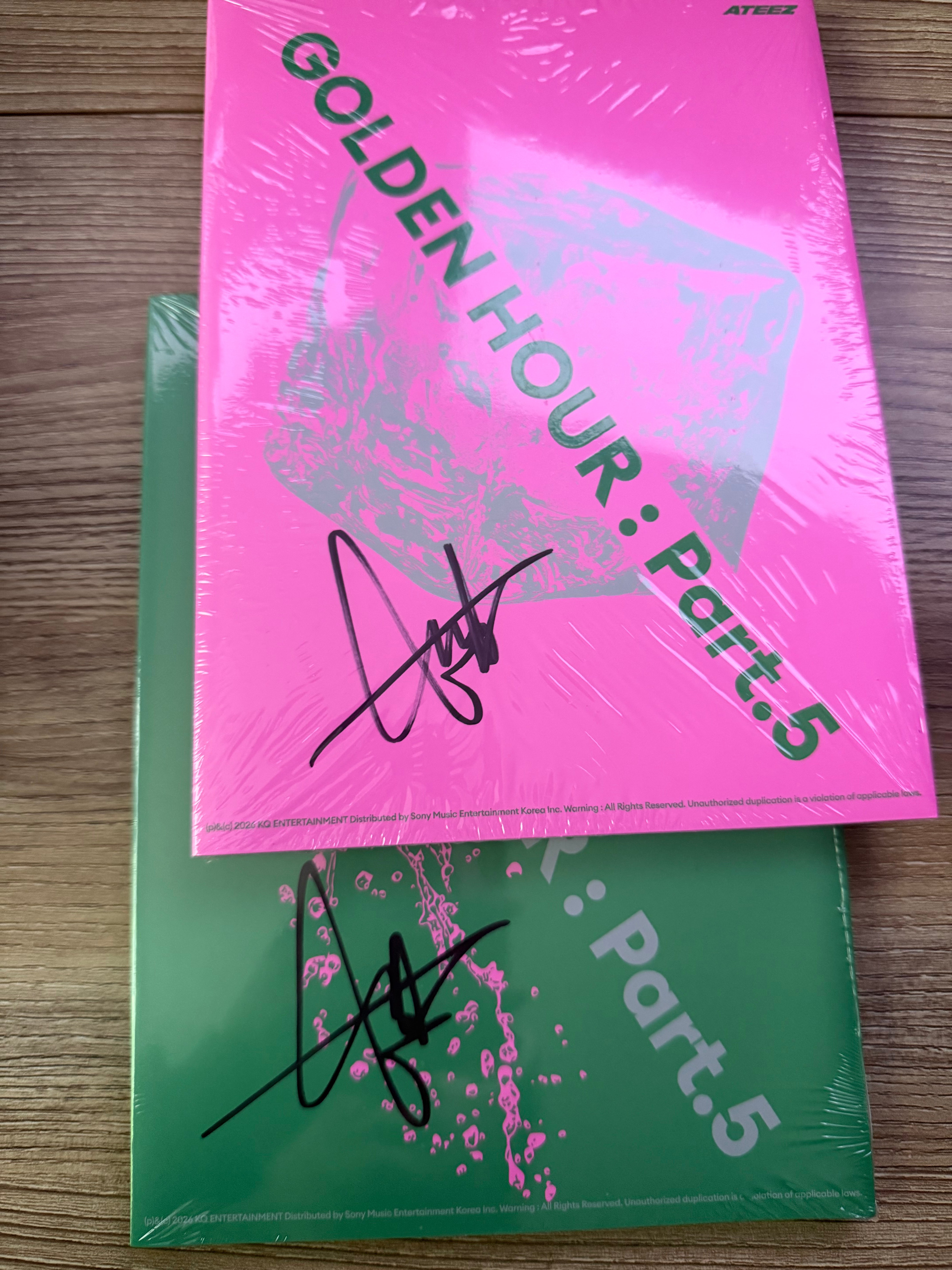 [Signed - Sealed] Ateez Golden Hour Pt. 5 Albums-thumbmail-1