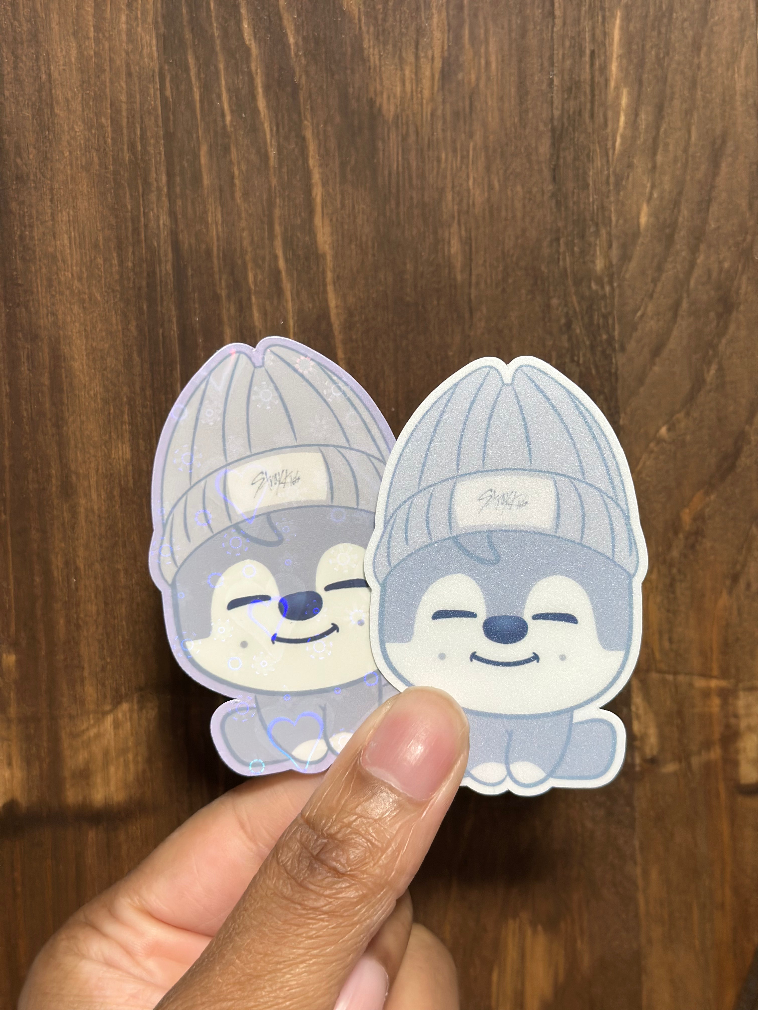 🐾 SKZOO with Beanies Vinyl Sticker – Cozy Looks, Ultimate Bias Energy! 🧢-thumbmail-2