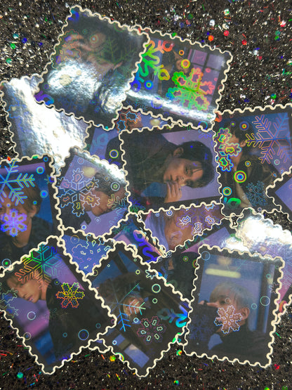 💚GOT7 Winter Stamp Stickers ❄️