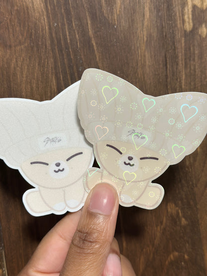 🐾 SKZOO with Beanies Vinyl Sticker – Cozy Looks, Ultimate Bias Energy! 🧢