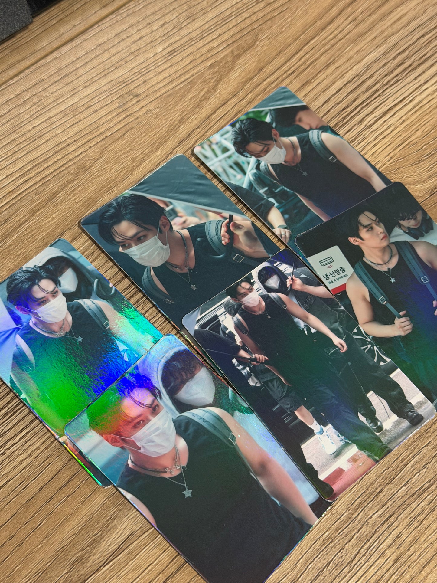 Lee Know “Black Tank” Lomo Photocard Set – Stray Kids