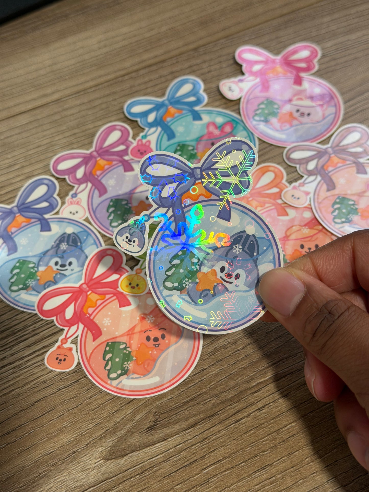 🎄 SKZOO Ornament Stickers