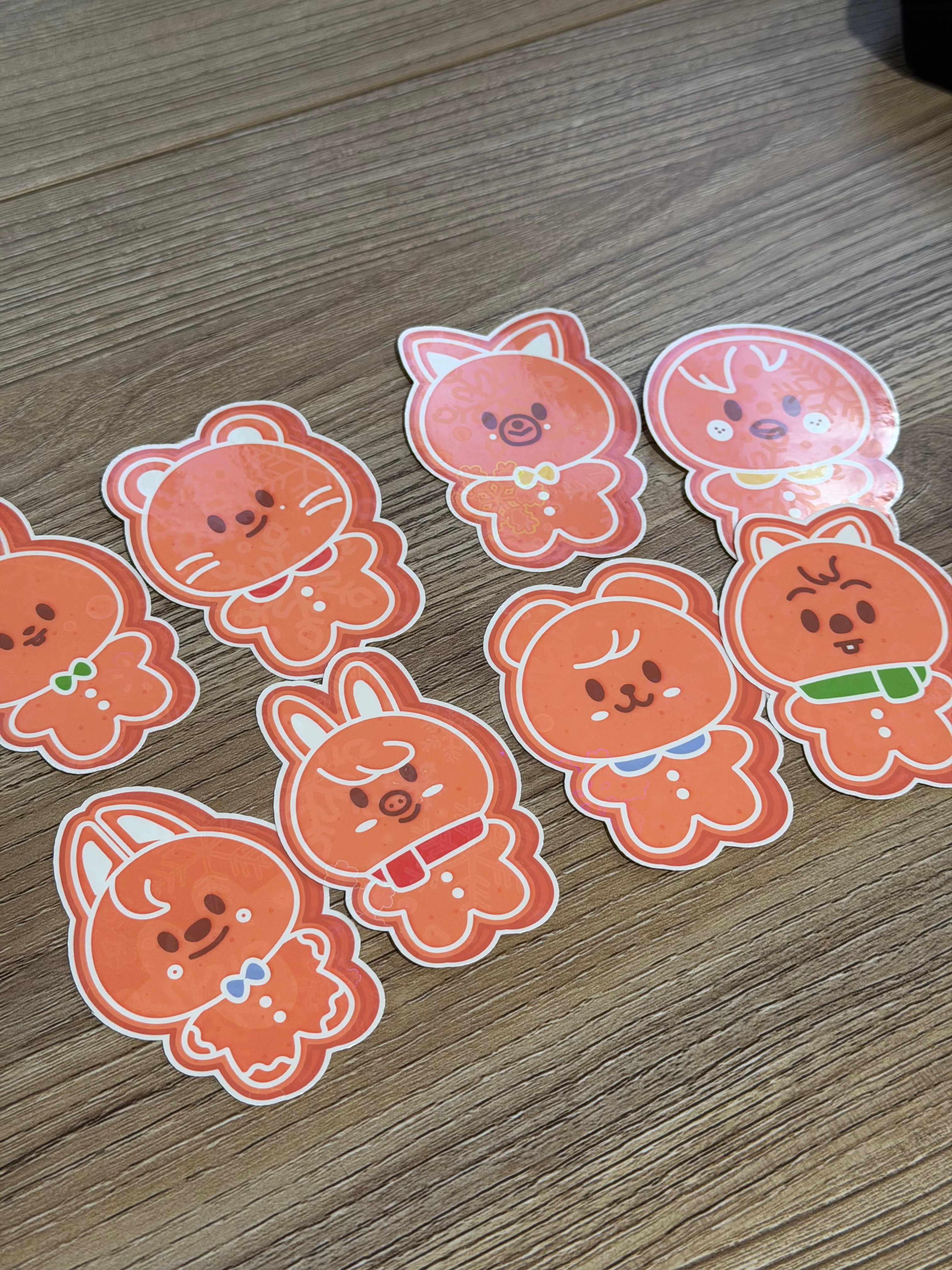 🍪❄️ SKZOO Gingerbread Stickers-thumbmail-2
