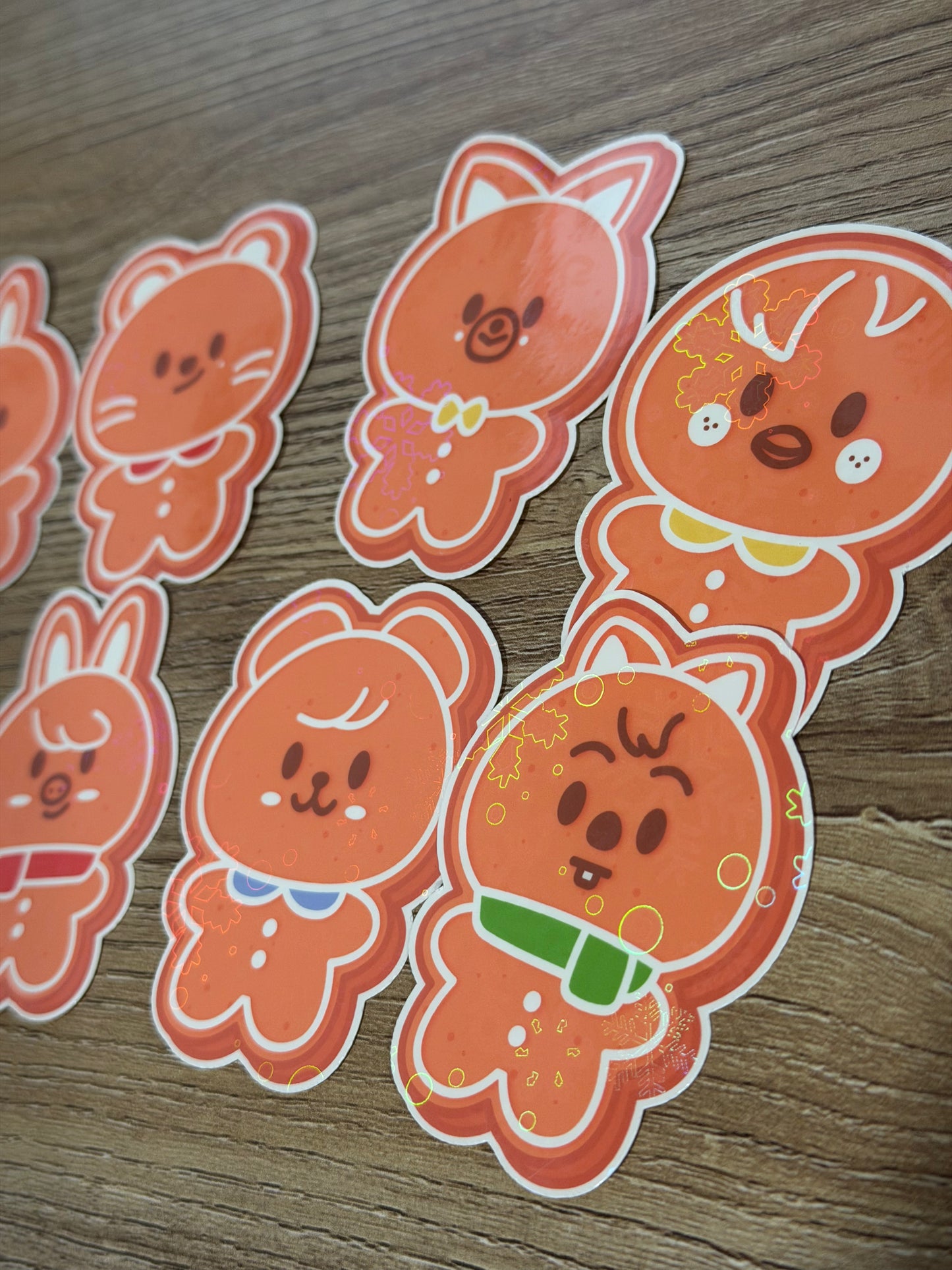🍪❄️ SKZOO Gingerbread Stickers