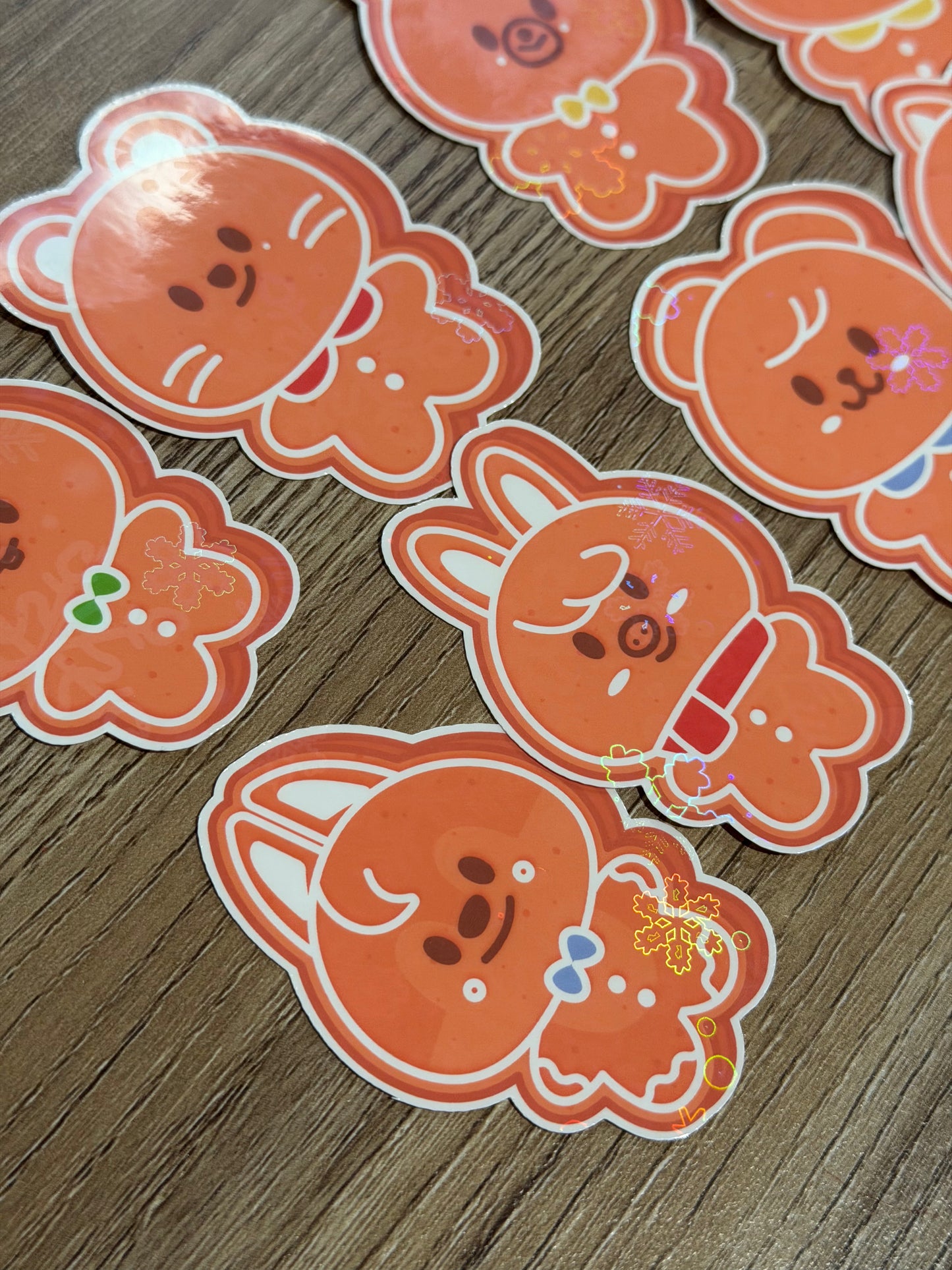 🍪❄️ SKZOO Gingerbread Stickers