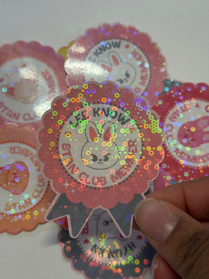 SKZ Bias Membership Stickers