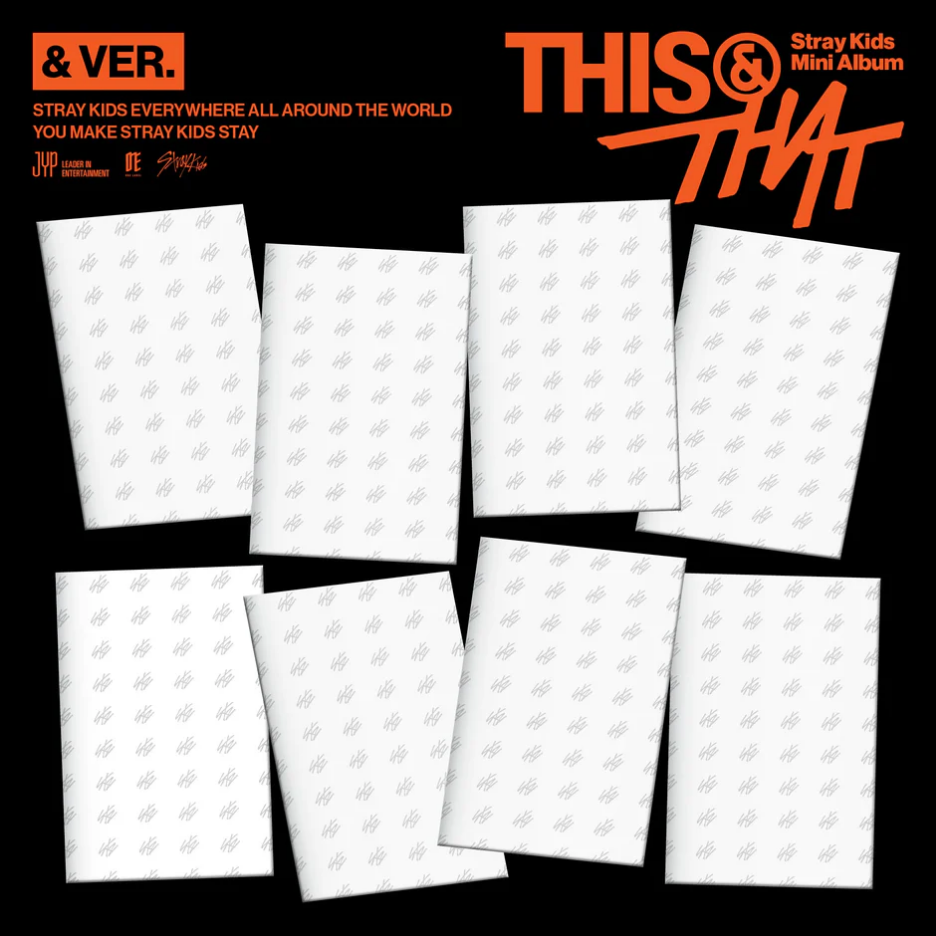 [Pre-Order] STRAY KIDS - THIS & THAT 10TH MINI ALBUM (& Ver)-thumbmail-1