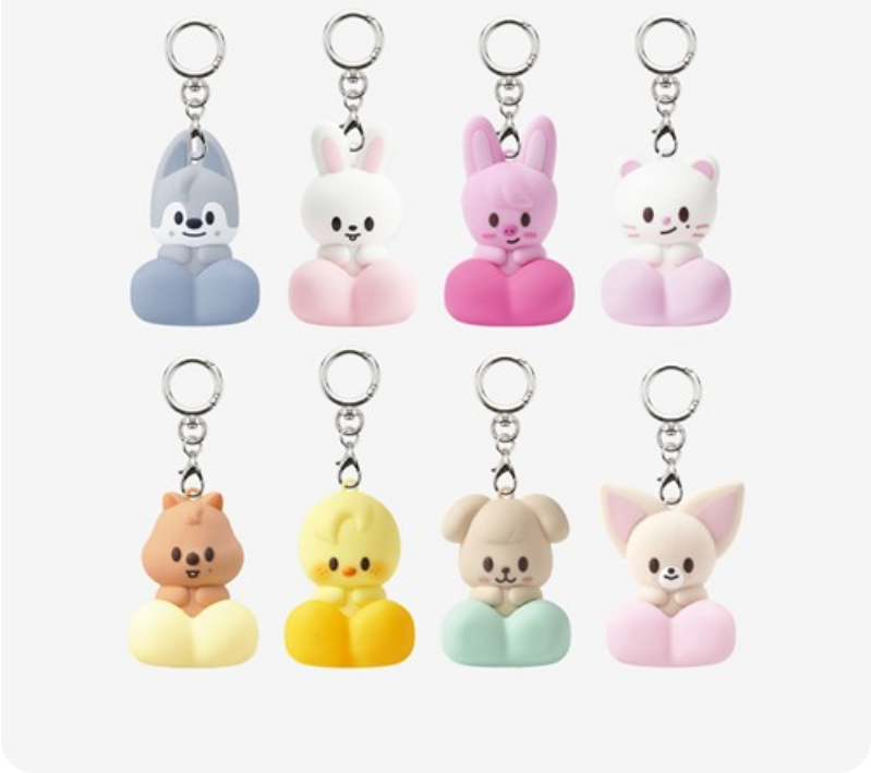 [Pre Order] SKZOO SECRET CLICKER KEYRING Stray Kids World Tour RUN IT MD