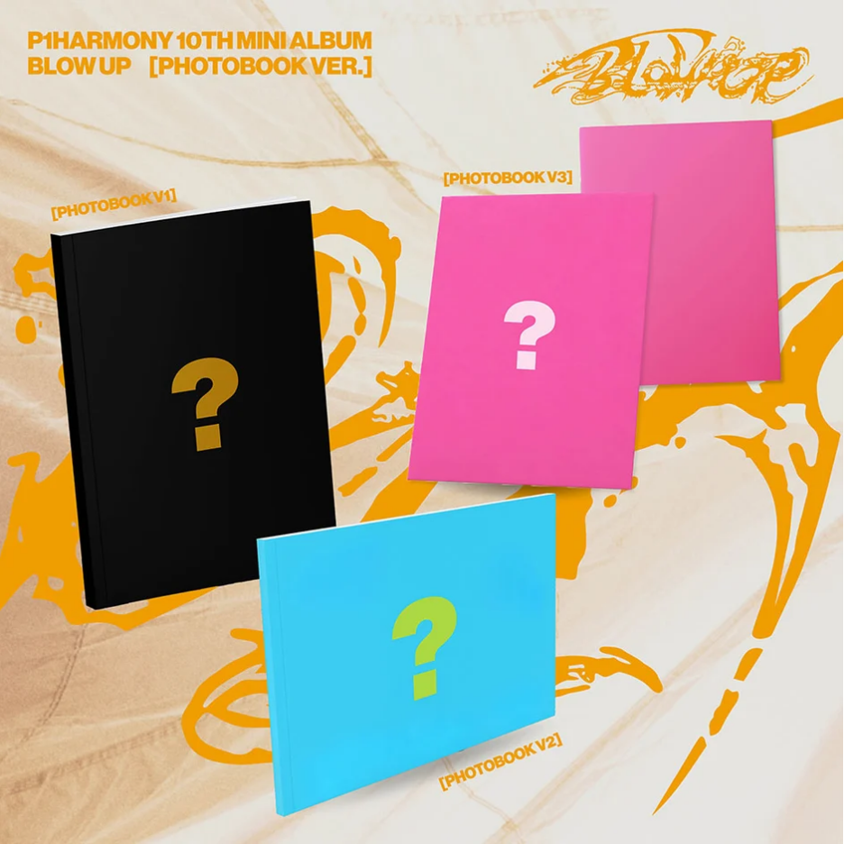 [Pre Order] P1HARMONY - BLOW UP 10TH MINI ALBUM PHOTOBOOK VER-thumbmail-1