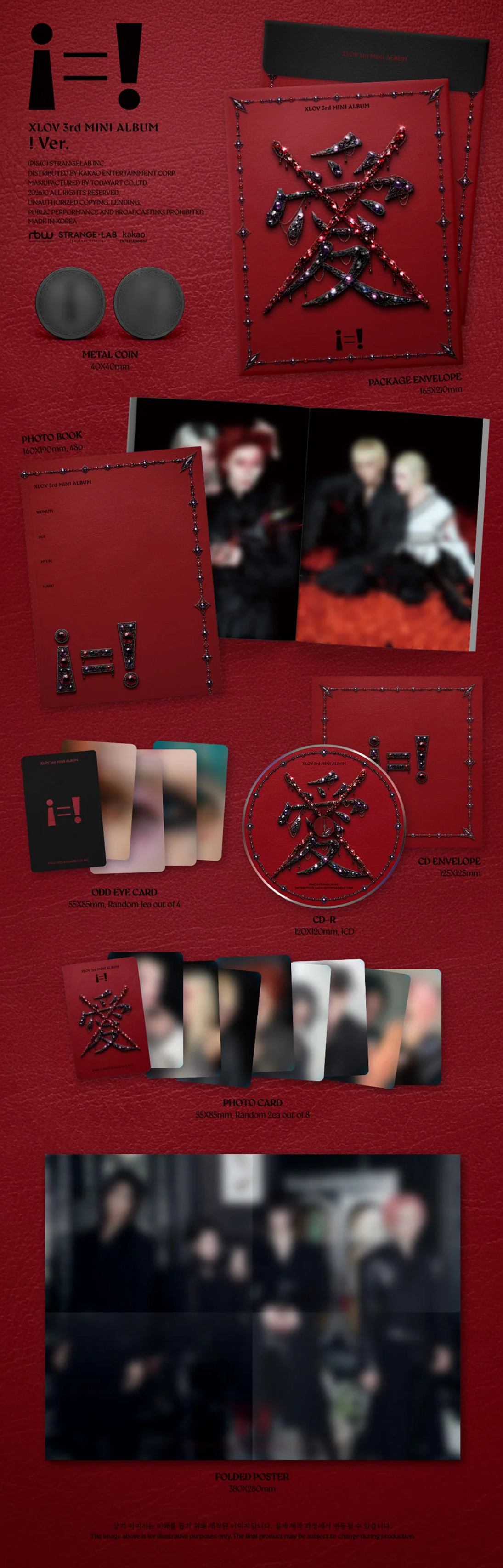 [Pre Order] XLOV - I=! 3RD EP ALBUM ! VER-thumbmail-2