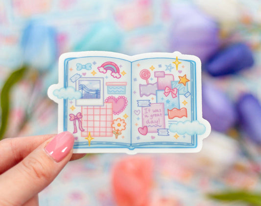 📔 Journal Sticker – For the Writers, Dreamers, and Doodlers! 🖋️