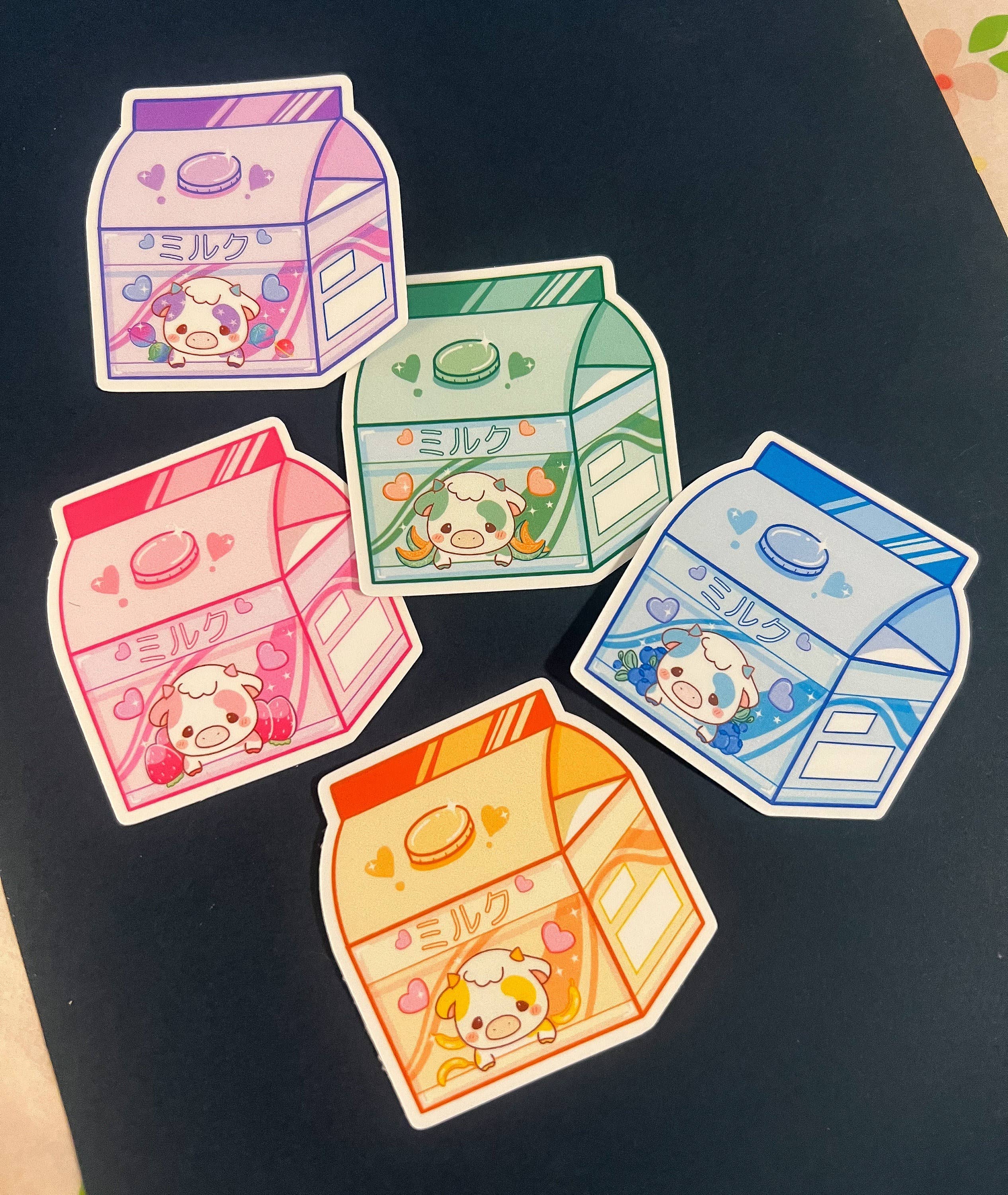 Cow Milk Carton Sticker Set-thumbmail-6