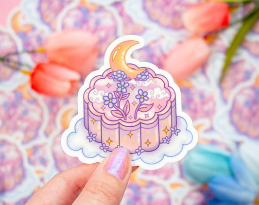 🌕 Mooncake Sticker – Sweet Traditions, Cozy Feels! ✨