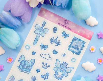 Frozen Fairy Sticker Sheet