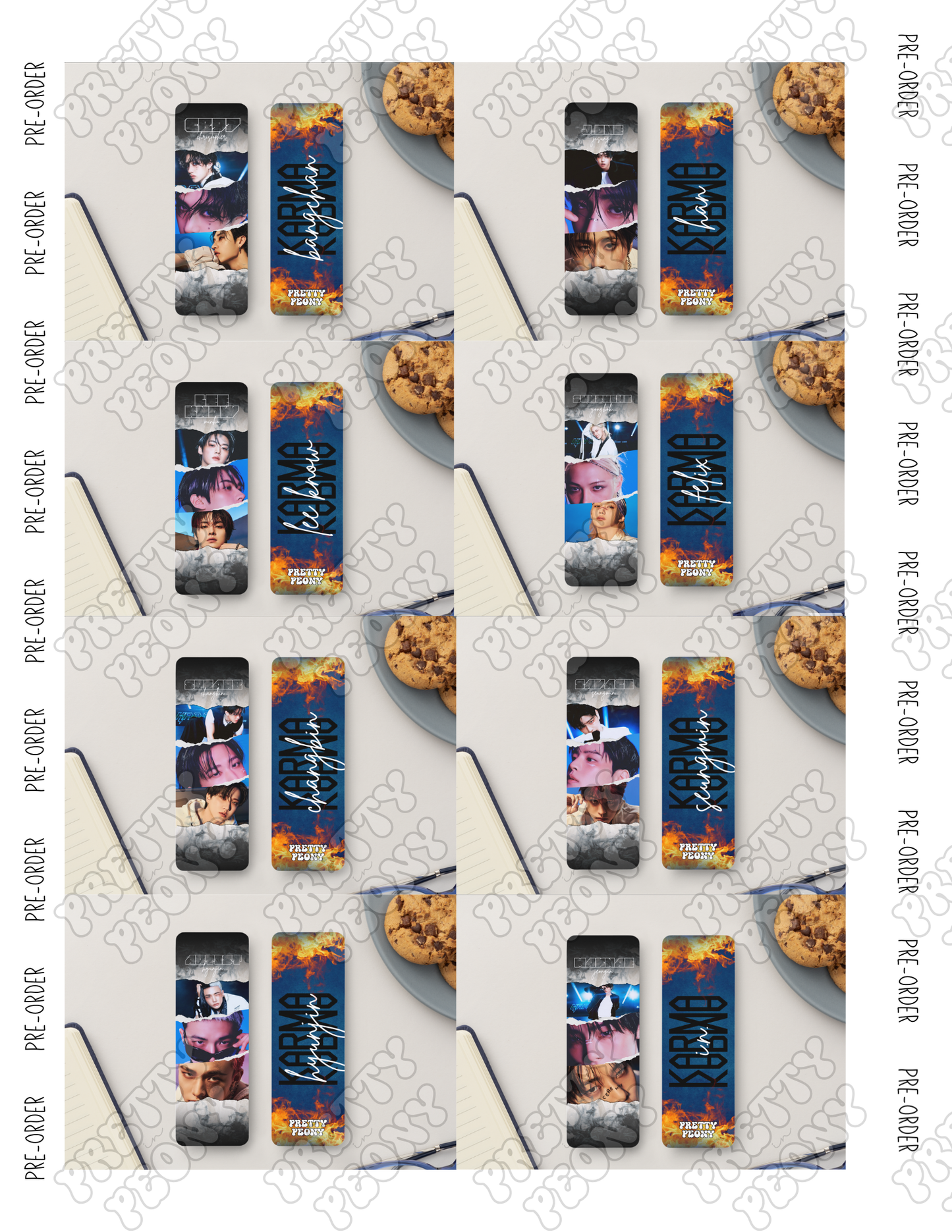 📖 Karma SKZ Bookmarks