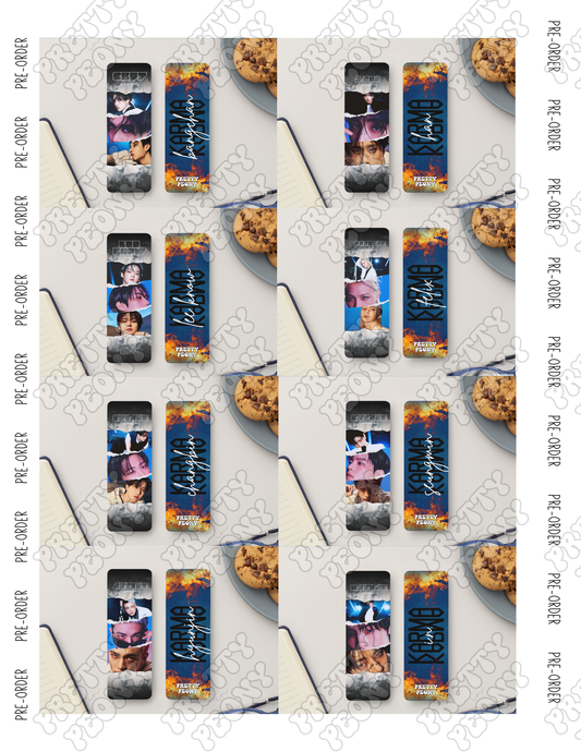 📖 Karma SKZ Bookmarks