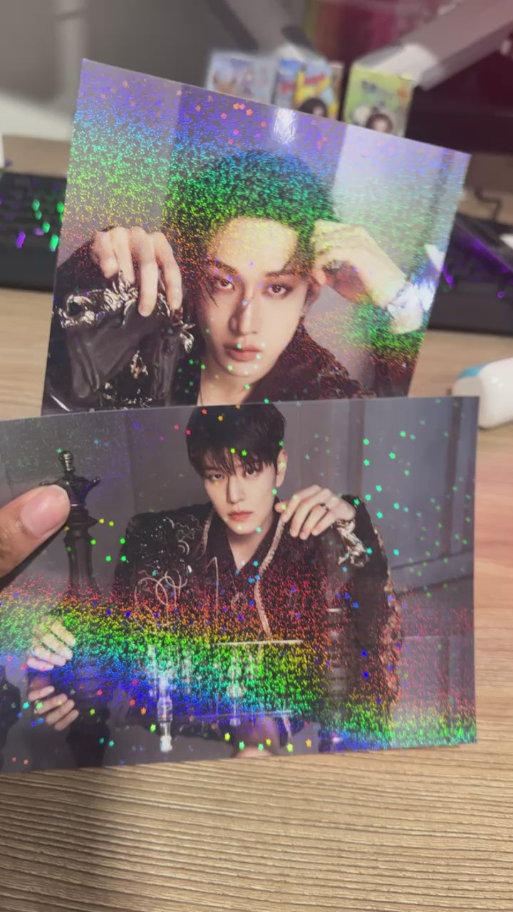 ✨ Stray Kids 5x7 Holographic FORCE Concept Photo Prints-thumbmail-1