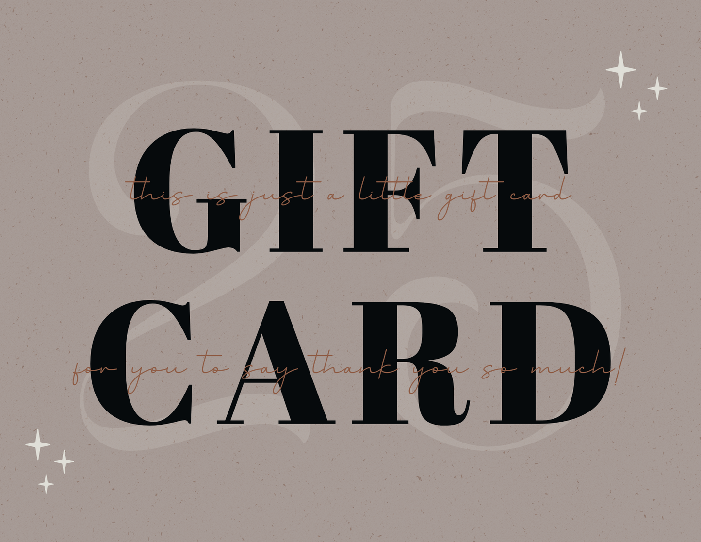 Pretty In Peony Gift Card