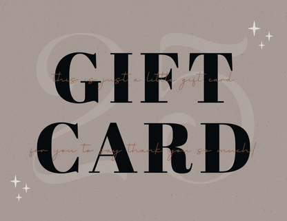 Pretty In Peony Gift Card