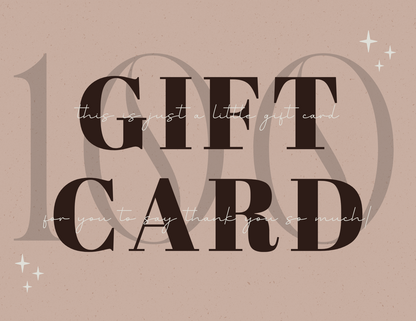 Pretty In Peony Gift Card
